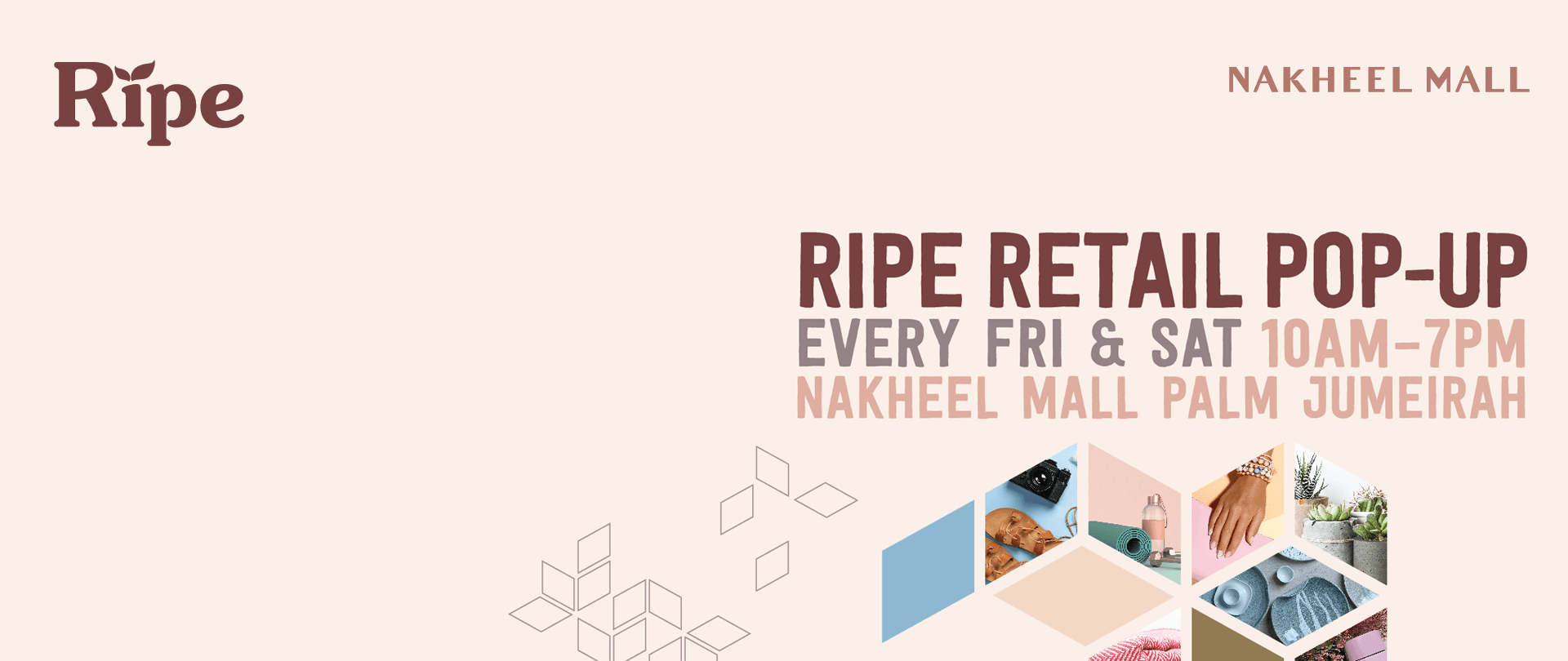 Nakheel Mall brings Ripe Retail Pop-Up to Palm Jumeirah this weekend